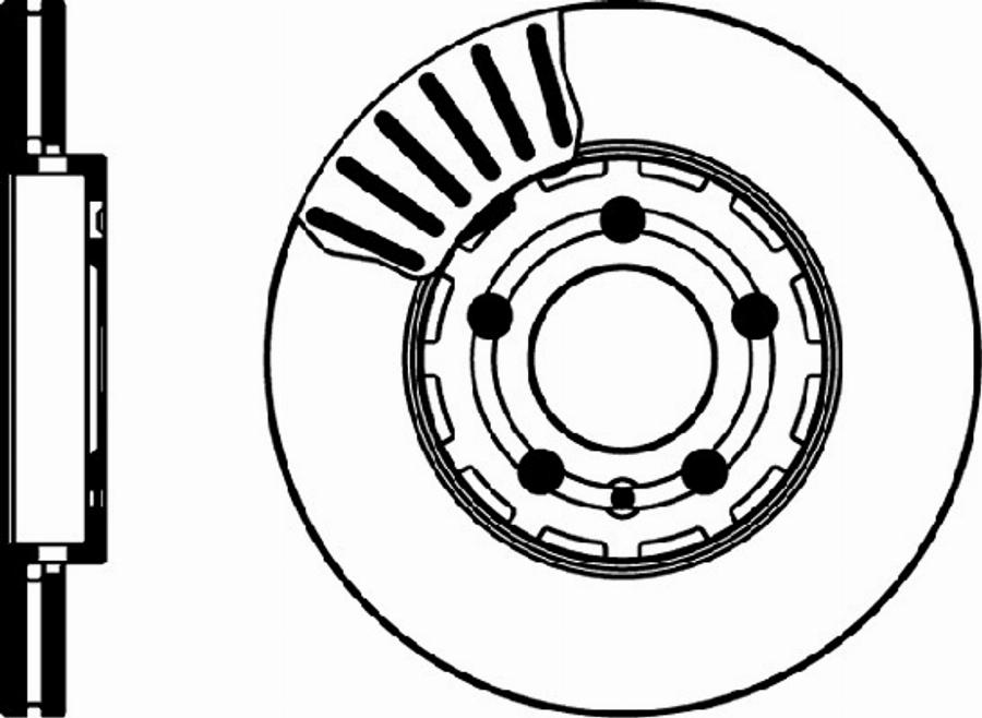 Pagid 53953PRO - Тормозной диск autospares.lv