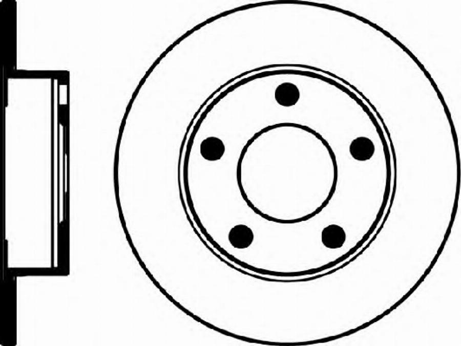 Pagid 53952PRO - Тормозной диск autospares.lv