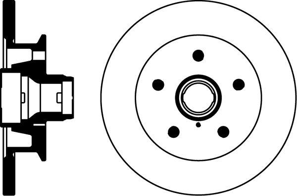Pagid 53914 - Тормозной диск autospares.lv