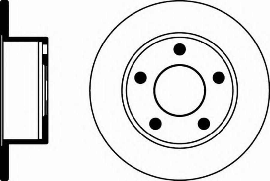 Pagid 53924PRO - Тормозной диск autospares.lv