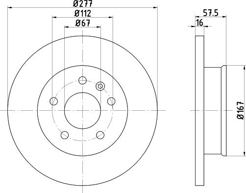 Pagid 53920 - Тормозной диск autospares.lv