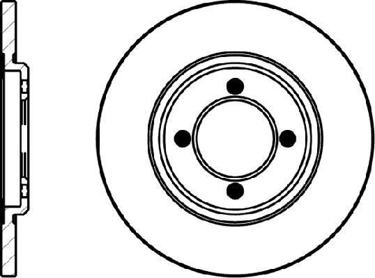 Pagid 53609 - Тормозной диск autospares.lv