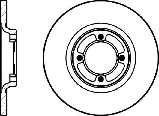 Pagid 53603 - Тормозной диск autospares.lv