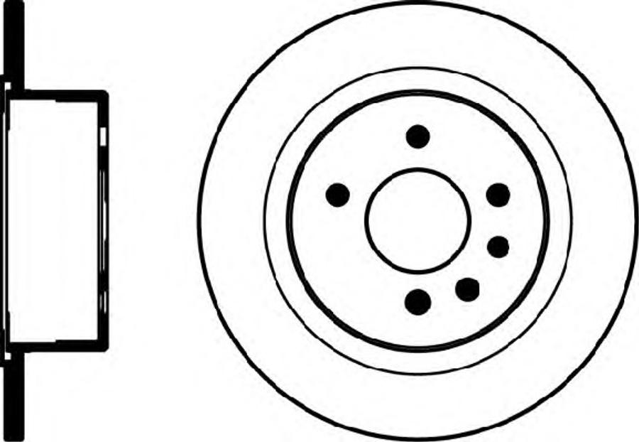 Pagid 52412PRO - Тормозной диск autospares.lv