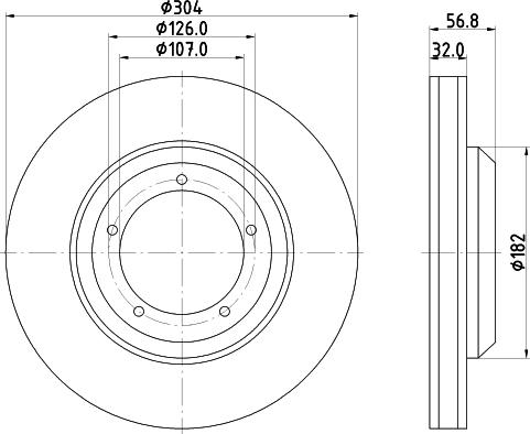 Pagid 52607 - Тормозной диск autospares.lv