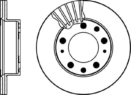 Pagid 52616 - Тормозной диск autospares.lv