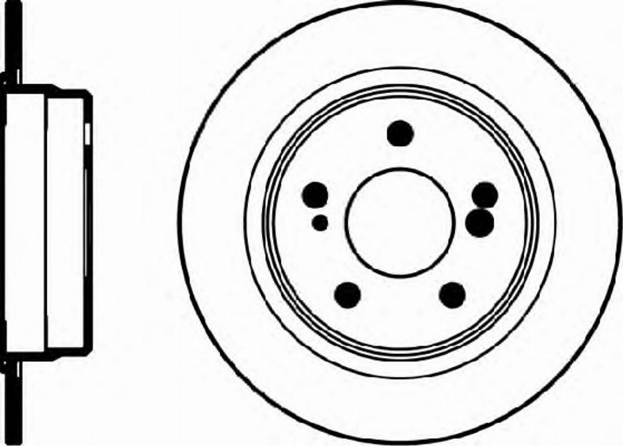 Pagid 52153PRO - Тормозной диск autospares.lv