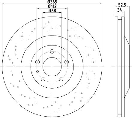 Pagid 65005 - Тормозной диск autospares.lv