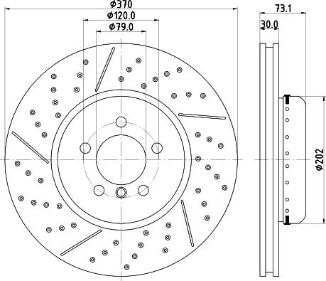 Pagid 65140 - Тормозной диск autospares.lv