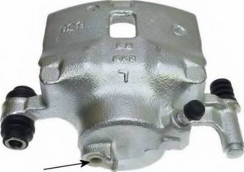 Pagid 75519 - Тормозной суппорт autospares.lv