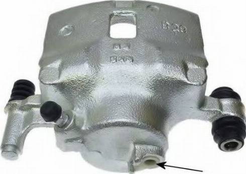 Pagid 75520 - Тормозной суппорт autospares.lv