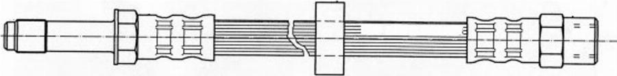 Pagid 70432 - Тормозной шланг autospares.lv