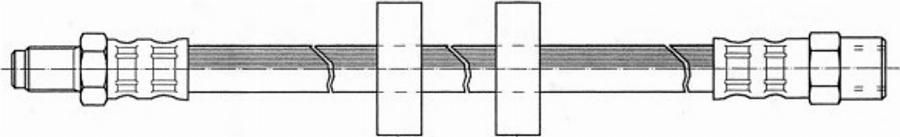 Pagid 70005 - Тормозной шланг autospares.lv