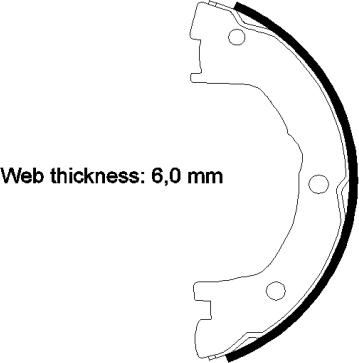 Pagid H1821 - Комплект тормозов, ручник, парковка autospares.lv