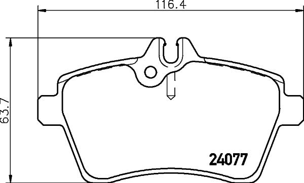 INTERBRAKE PD3159 - Тормозные колодки, дисковые, комплект autospares.lv