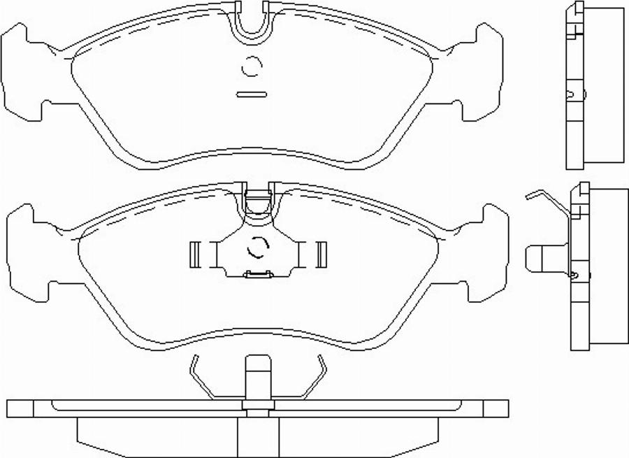 Pagid T1021 - Тормозные колодки, дисковые, комплект autospares.lv