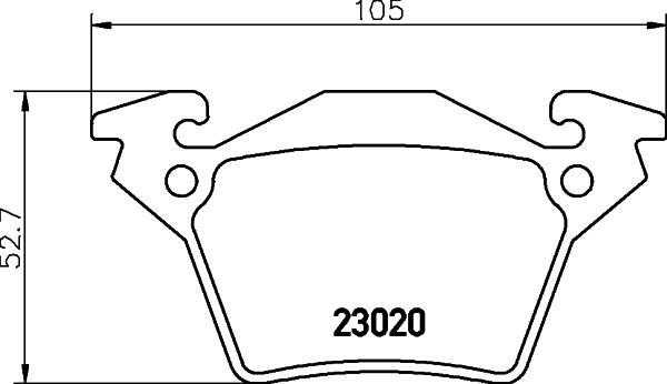 Pagid T1169 - Тормозные колодки, дисковые, комплект autospares.lv