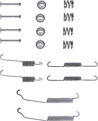 Pagid X0064 - Комплектующие, барабанный тормозной механизм autospares.lv