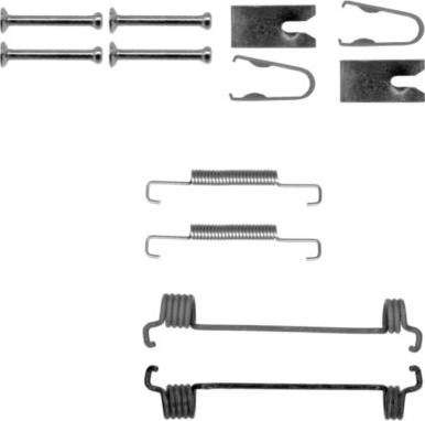 Pagid X0184 - Комплектующие, стояночная тормозная система autospares.lv