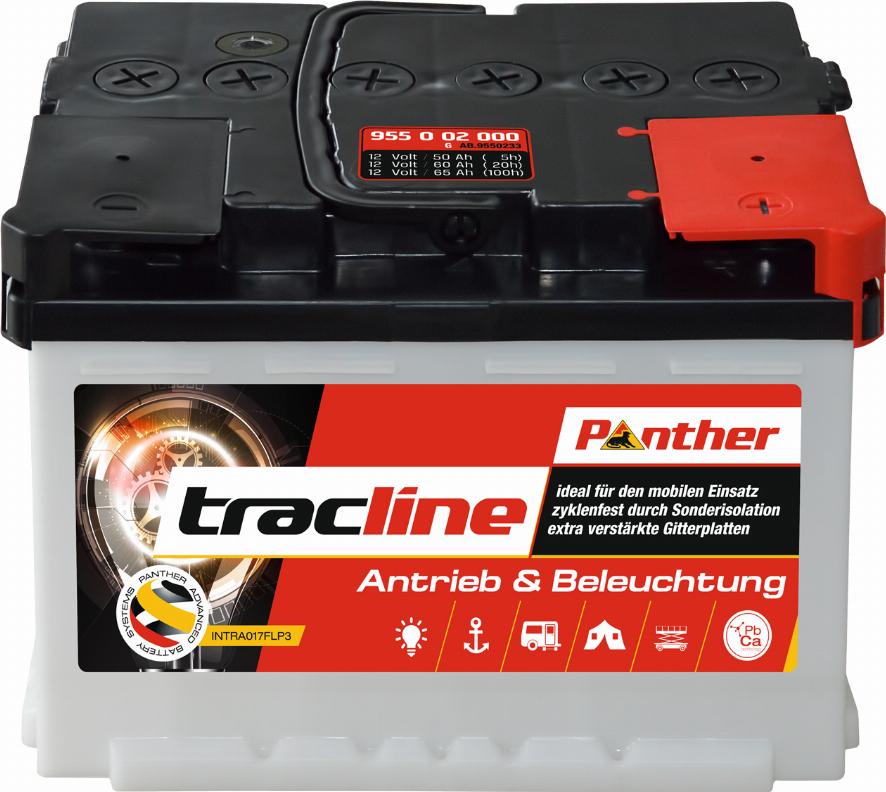 PANTHER AB.9550233 - Стартерная аккумуляторная батарея, АКБ autospares.lv