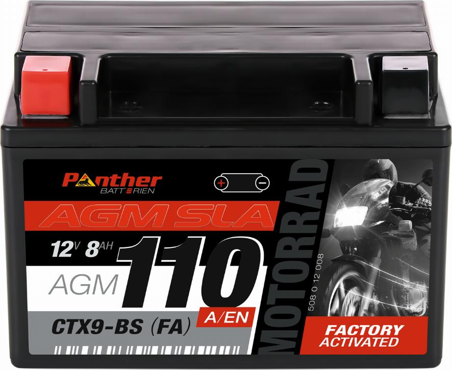 PANTHER MB.5081233 - Стартерная аккумуляторная батарея, АКБ autospares.lv