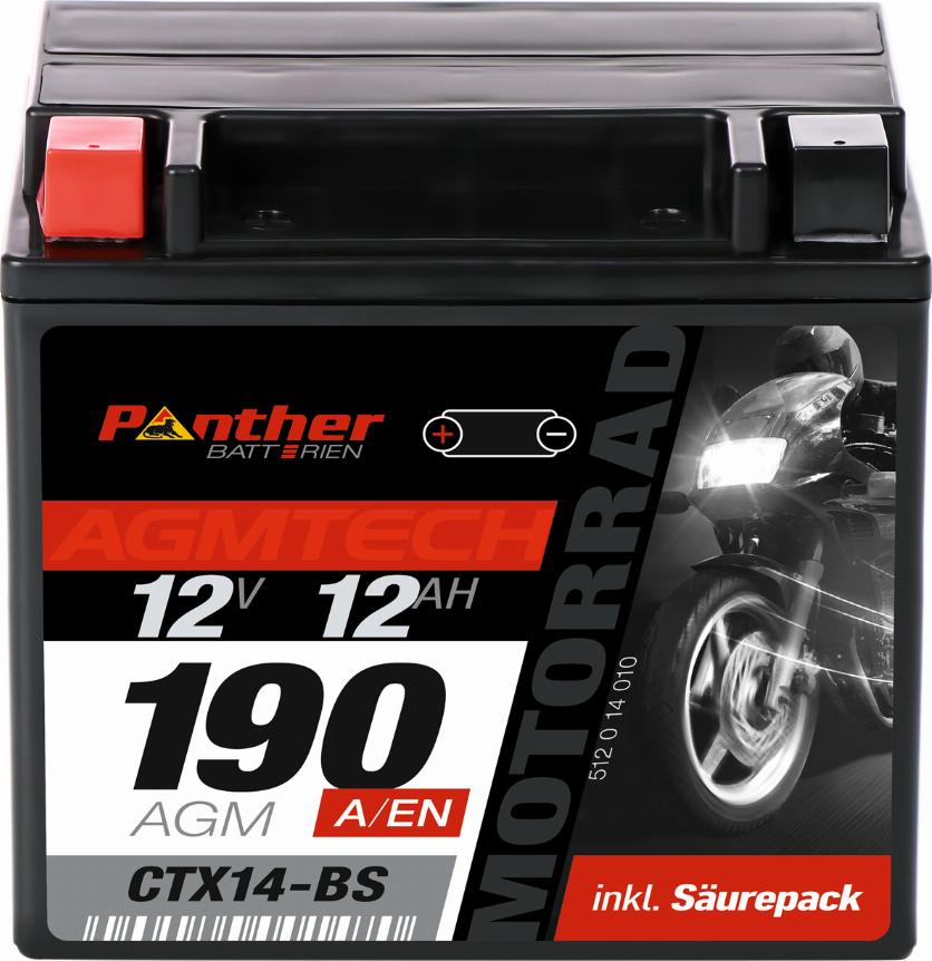 PANTHER MB.5121477 - Стартерная аккумуляторная батарея, АКБ autospares.lv
