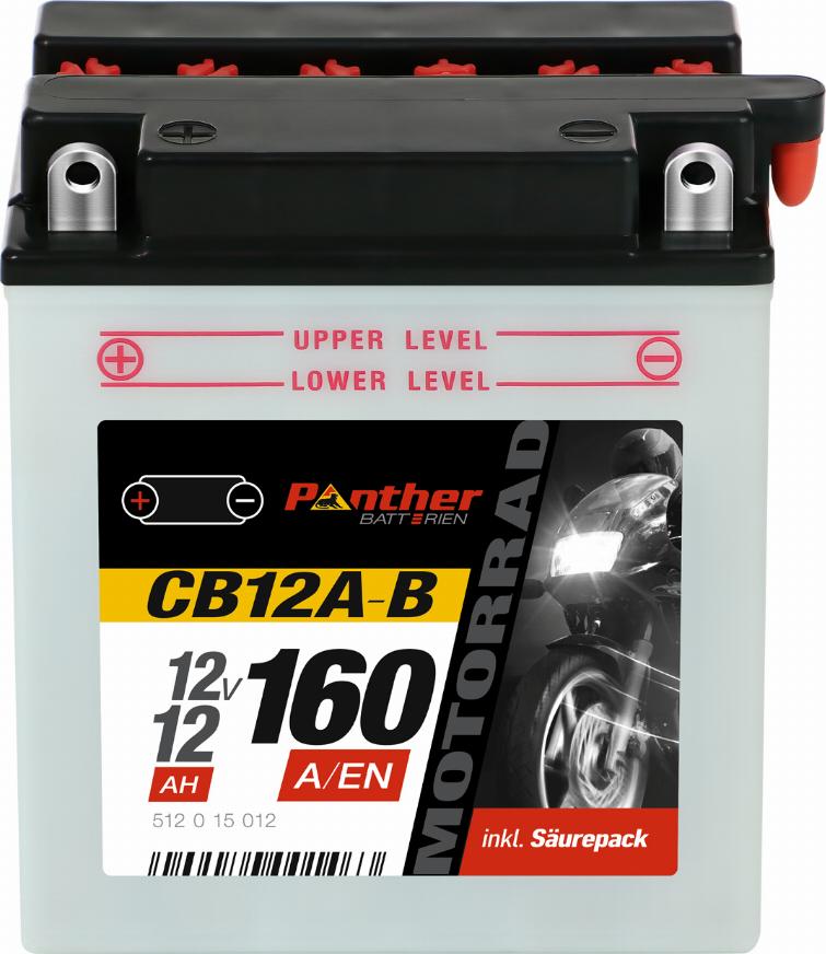 PANTHER MB.5121577 - Стартерная аккумуляторная батарея, АКБ autospares.lv