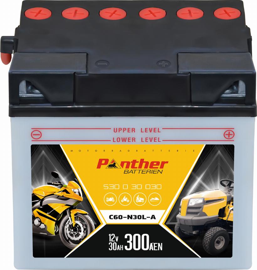 PANTHER MB.5303011 - Стартерная аккумуляторная батарея, АКБ autospares.lv