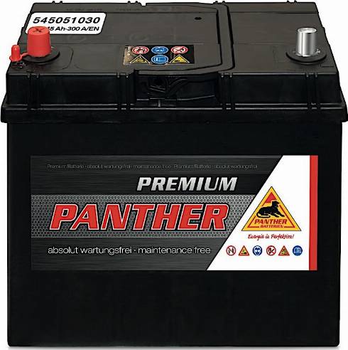 PANTHER SB.5455133 - Стартерная аккумуляторная батарея, АКБ autospares.lv