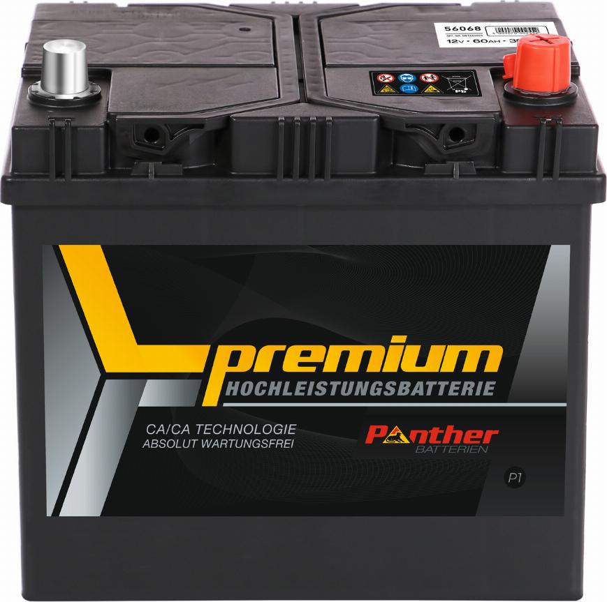 PANTHER SB.5606833 - Стартерная аккумуляторная батарея, АКБ autospares.lv