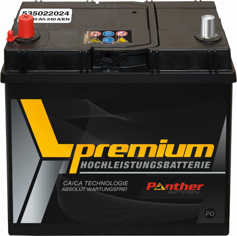 PANTHER SB.5352233 - Стартерная аккумуляторная батарея, АКБ autospares.lv