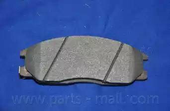 Parts-Mall PKA-023 - Тормозные колодки, дисковые, комплект autospares.lv