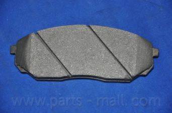 Parts-Mall PKB-020 - Тормозные колодки, дисковые, комплект autospares.lv