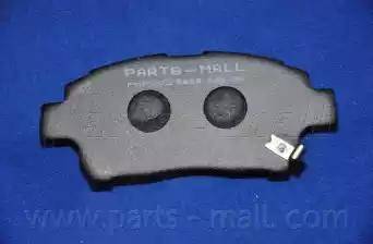 Parts-Mall PKF-003 - Тормозные колодки, дисковые, комплект autospares.lv