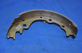 Parts-Mall PLB-003 - Комплект тормозных колодок, барабанные autospares.lv