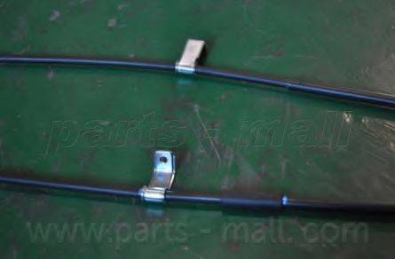 Parts-Mall PTC-043 - Тросик, cтояночный тормоз autospares.lv