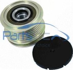 PartsTec PTA104-0002 - Шкив генератора, муфта autospares.lv