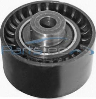 PartsTec PTA100-0015 - Направляющий ролик, зубчатый ремень ГРМ autospares.lv