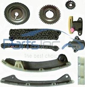 PartsTec PTA114-0095 - Комплект цепи привода распредвала autospares.lv