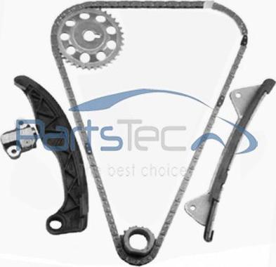 PartsTec PTA114-0049 - Комплект цепи привода распредвала autospares.lv