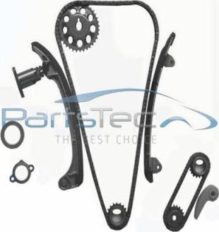 PartsTec PTA114-0043 - Комплект цепи привода распредвала autospares.lv