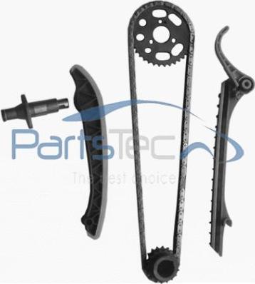 PartsTec PTA114-0011 - Комплект цепи привода распредвала autospares.lv