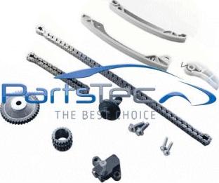 PartsTec PTA114-0335 - Комплект цепи привода распредвала autospares.lv