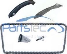 PartsTec PTA114-0210 - Комплект цепи привода распредвала autospares.lv