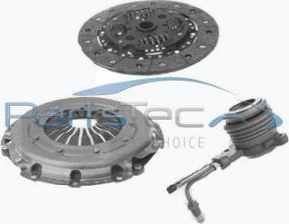 PartsTec PTA204-0192 - Комплект сцепления autospares.lv