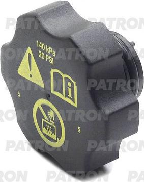 Patron P16-0028 - Крышка, резервуар охлаждающей жидкости autospares.lv