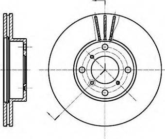 Patron PBD4117 - Тормозной диск autospares.lv