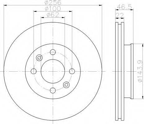 Patron PBD4839 - Тормозной диск autospares.lv