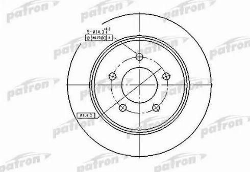 Juratek CHR103 - Тормозной диск autospares.lv