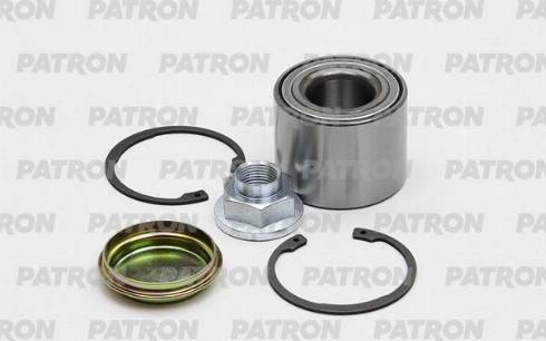 Patron PBK6639 - Подшипник ступицы колеса, комплект autospares.lv